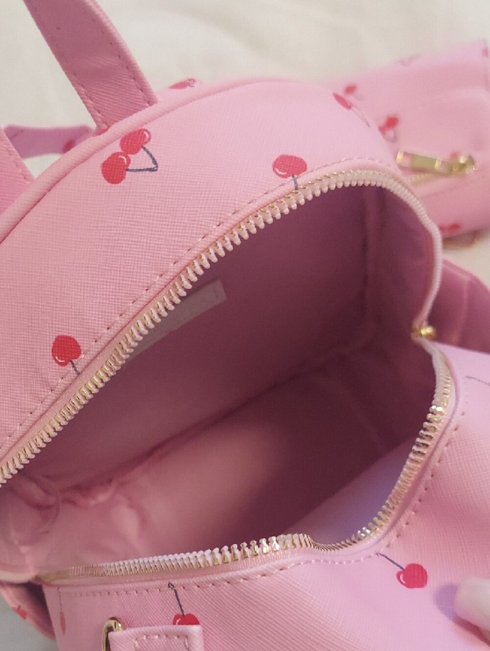 Pink Cherry Mini Backpack - Picture 7 of 9